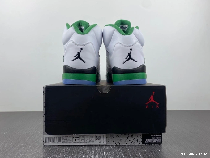 Green DD9336-103 WMNS Lucky Air Jordan 5 0711
